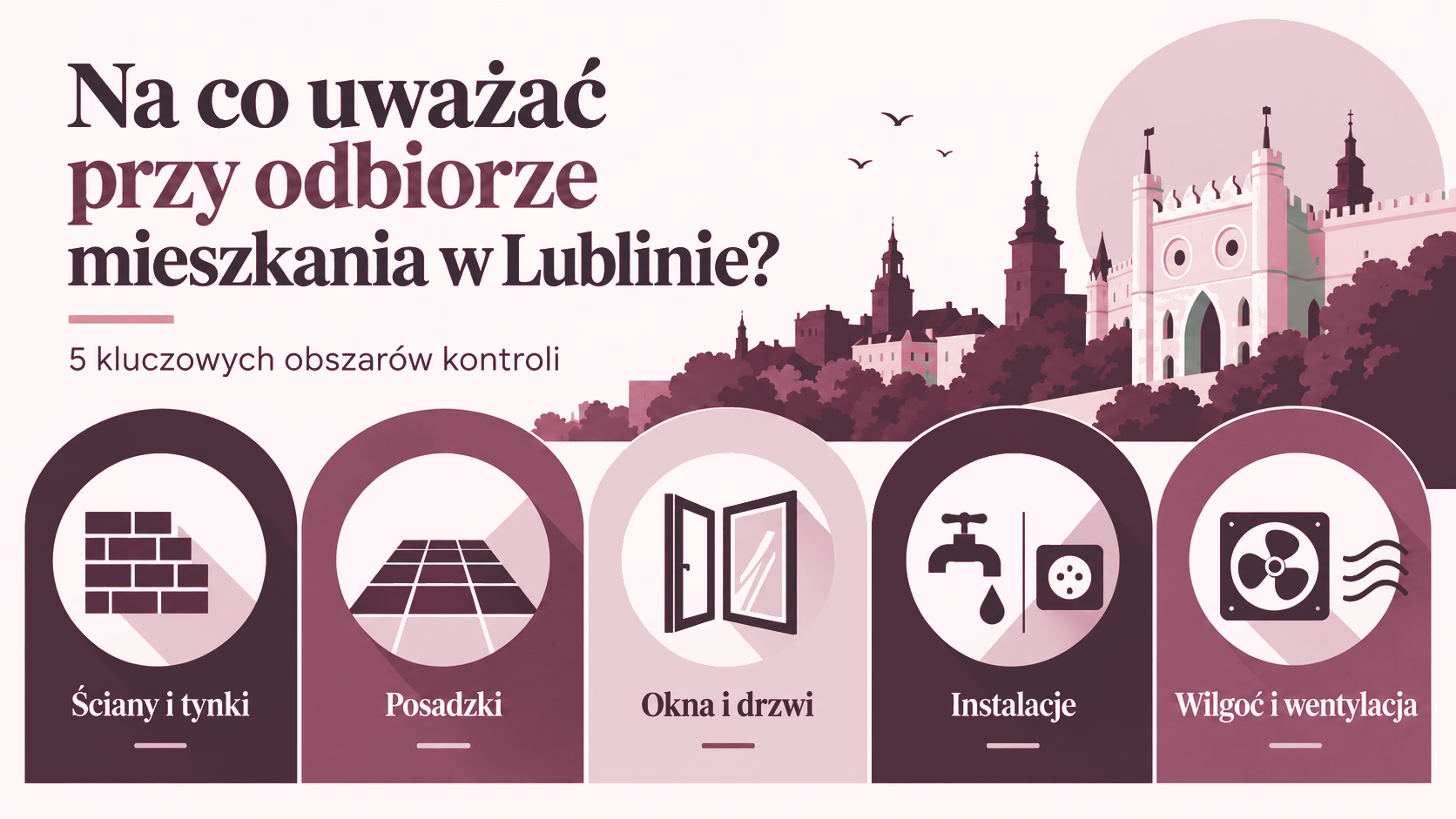 Sześć czerwonych flag podczas odbioru mieszkania